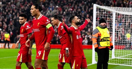 محمد صلاح يحصل على لقب رجل مباراة ليل ويعلق على رقمه القياسى