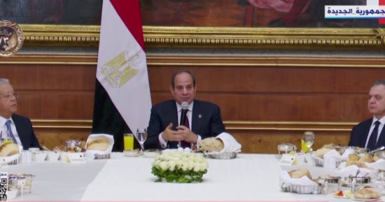 الرئيس السيسى: لازم كلنا نشتغل على أن مواردنا من الدولار تكون أكبر من إنفاقنا