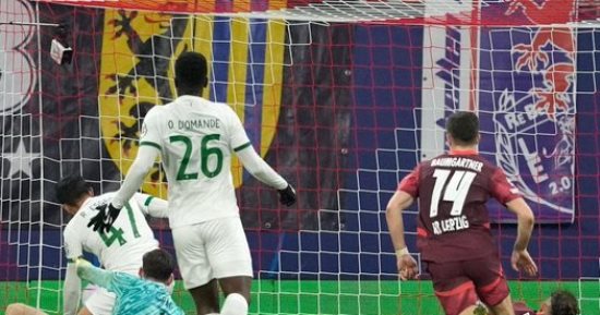 لايبزيج يحقق فوزه الأول فى دوري أبطال أوروبا على حساب سبورتنج لشبونة