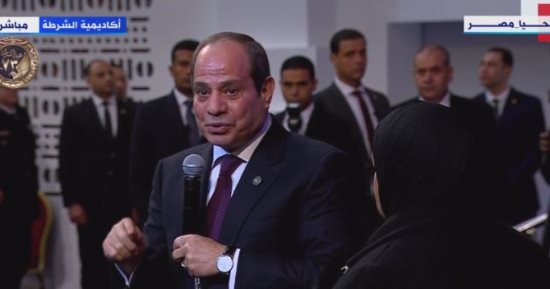 الرئيس السيسى للمصريين: حافظوا على بلدكم فالشر لا ينتهى