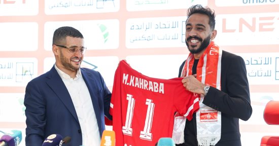كهربا يرتدي رقم "11" مع الاتحاد الليبي