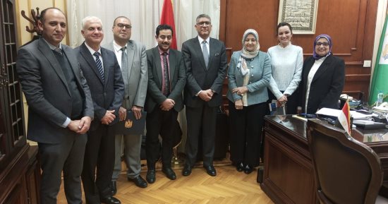 محافظ الجيزة يستقبل وفدًا من مركز المعلومات ودعم اتخاذ القرار لتعزيز أوجه التعاون