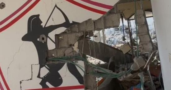 سهم الزمالك يواجه الاحتلال.. شعار الأبيض شاهد على جرائم إسرائيل فى غزة