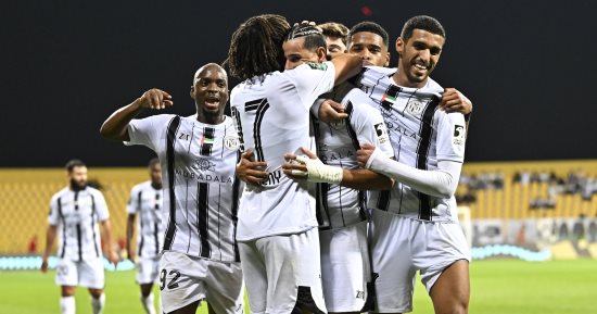الننى يشارك فى تأهل الجزيرة لنصف نهائى كأس رئيس الإمارات على حساب العين