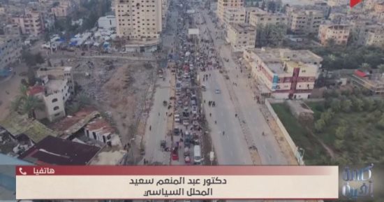 عبد المنعم سعيد: الانقسام الفلسطيني سبب أطماع إسرائيل وأمريكا