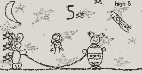 لعبة Jump Rope STAR: تجربة ممتعة ومبتكرة على جهاز Playdate