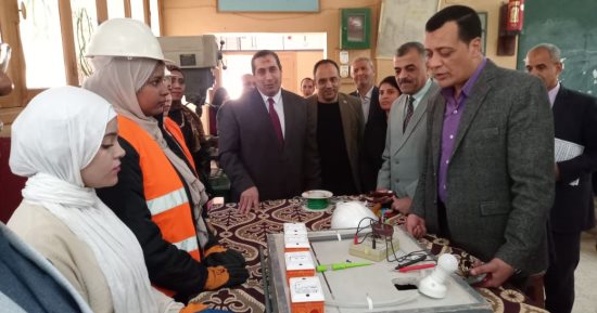 انطلاق التصفيات النهائية لمسابقة أوائل طلاب مدارس التعليم الفنى بجنوب الصعيد
