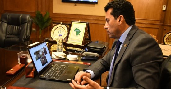 وزير الشباب والرياضة يستقبل وفدا من هولندا بحضور السفير الهولندى بالقاهرة