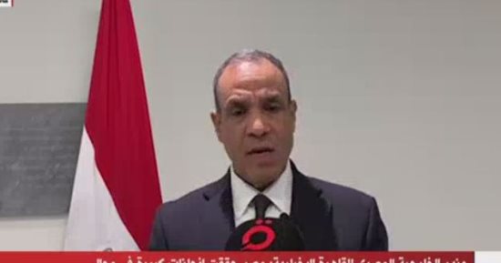 وزير الخارجية للقاهرة الإخبارية: مصر حققت إنجازات كبيرة فى مجال حقوق الإنسان