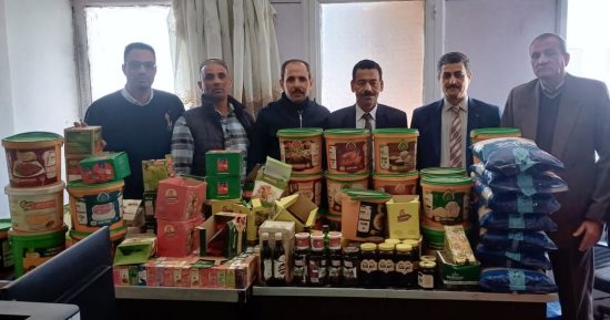 ضبط 840 عبوة مواد غذائية منتهية الصلاحية فى حملة للتموين فى سوهاج  