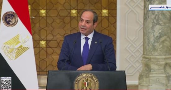 الرئيس السيسي: لا يمكن التساهل أو السماح بالمساس بأمن مصر القومي