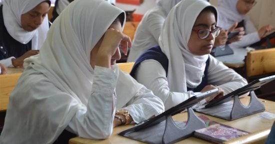طلاب الصفين الثانى والثالث الثانوى غير ملزمين برد التابلت بعد انتهاء دراستهم