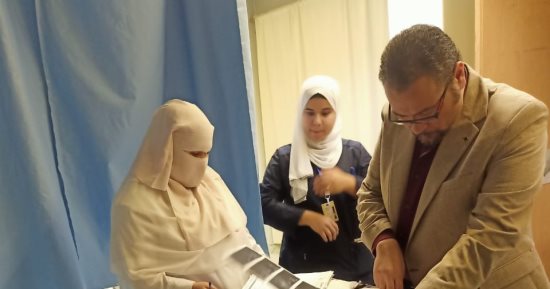 جولة تفتيشية لوكيل الطب العلاجى بمستشفى نبروه   