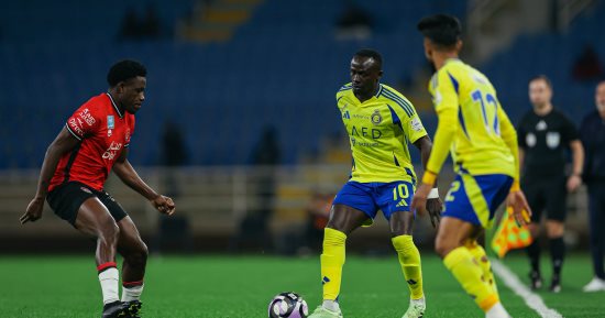 رونالدو يقود النصر للفوز علي الرائد 2 - 1 في الدوري السعودي.. فيديو