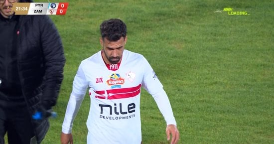 برنامج تأهيلي لعبد الله السعيد بالزمالك ويقترب من الغياب أمام الإسماعيلي