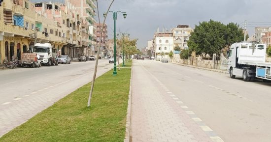 ممشى جزيرة الوسطى بالمنوفية من صرف صحى وروائح كريهة إلى متنفس ورؤية جديدة