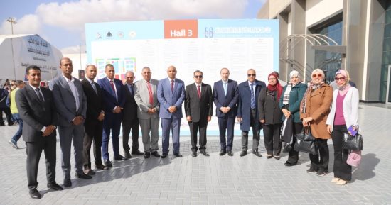 رئيس جامعة جنوب الوادى يترأس وفد الجامعة بمعرض القاهرة الدولى للكتاب