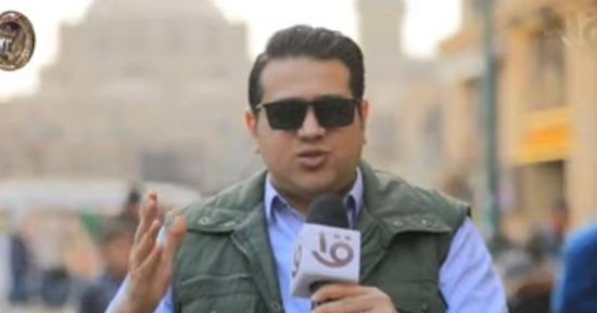 فقرة تفاعلية مع زوار منطقة الأزهر على شاشة القناة الأولى