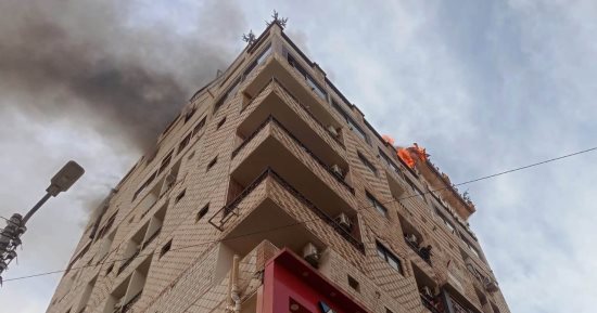 إخماد حريق داخل شقة سكنية فى الهرم دون إصابات