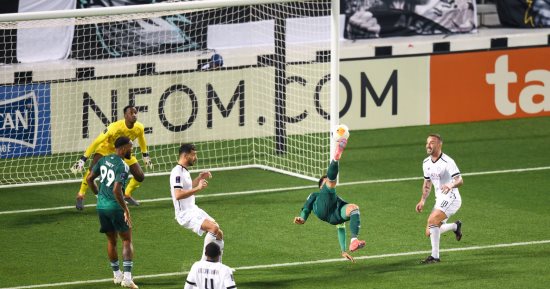 الأهلى يتقدم على السد 2 - 1 فى الشوط الأول بنخبة دورى أبطال آسيا.. فيديو