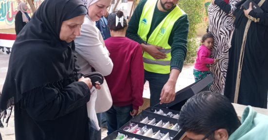 الكشف الطبي على 421 مواطنًا بقافلة طبية بمدينة المستقبل