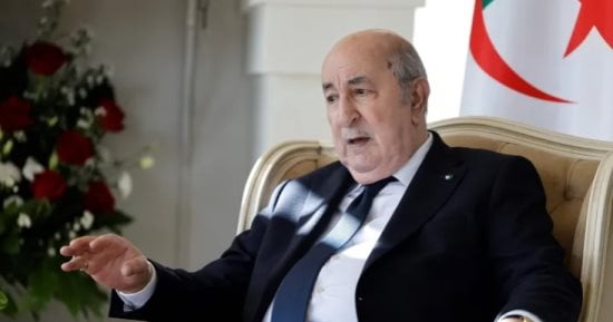 أردوغان يستقبل تبون في القصر الرئاسى بأنقرة