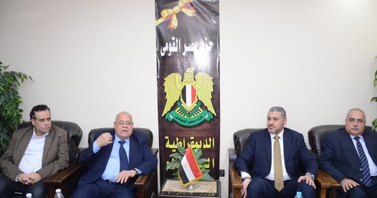 مصر القومى والجيل الديمقراطى يجتمعان لتنسيق المواقف الحزبية والرؤى المستقبلية