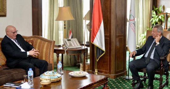 رئيس "الأعلى للإعلام" يبحث مع أمين مساعد جامعة الدول العربية تعزيز التعاون