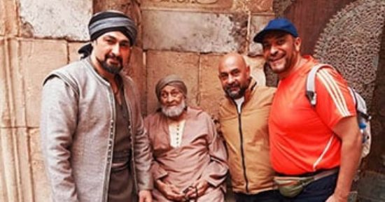 شاهد الصور الأخيرة للراحل صالح العويل من مسلسل جودر 2
