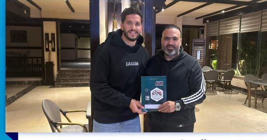 غزل المحلة يضم الدولى الفلسطيني محمود وادي لمدة موسمين ونصف