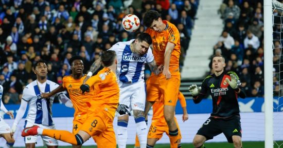 ريال مدريد يتأهل لنصف نهائي كأس إسبانيا بفوز مثير على ليجانيس 3 - 2 (فيديو)