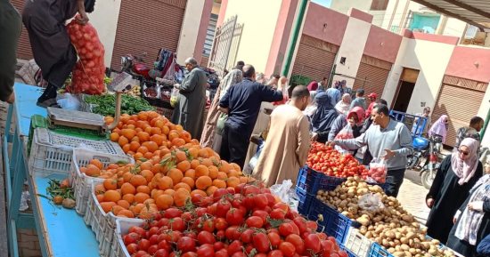إقبال متزايد على سوق اليوم الواحد بالداخلة وخطة للتوسع فى تنفيذه بكل القرى