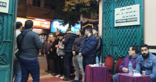 بدء عزاء الفنان صالح العويل بمسجد النور المحمدى فى شبرا