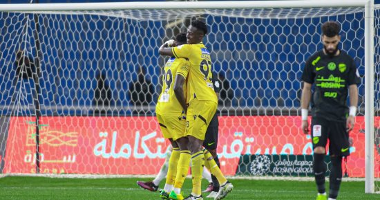 التعاون ضد الاتحاد.. تعادل مثير فى الشوط الأول بالدورى السعودى "فيديو"