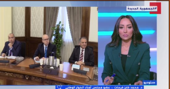 محمد فايز فرحات: الحوار الوطنى خلق مسئولية كبيرة في التعامل مع قضايا المنطقة