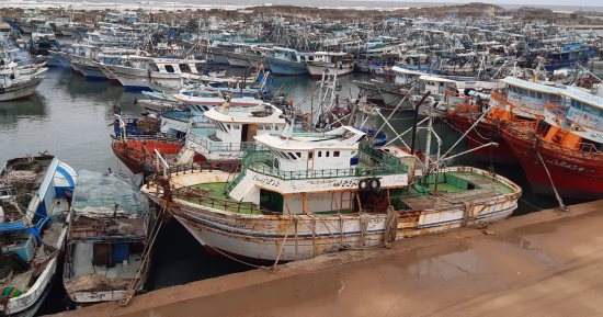 محافظ كفر الشيخ: توقف حركة الملاحة والصيد بميناء البرلس وسواحل المحافظة
