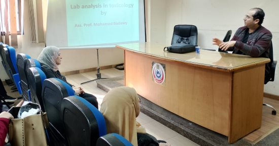 ختام الدورة التدريبية المكثفة في السموم الإكلينيكية بصحة المنصورة