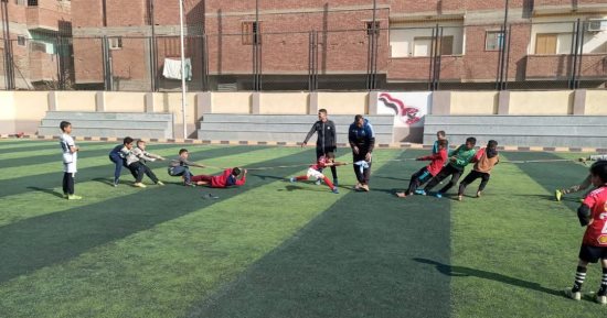 الألعاب الريفية تجذب الأطفال والبراعم داخل مراكز الشباب بقرى بنى سويف.. صور
