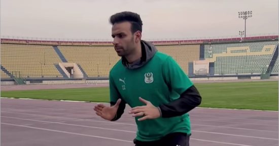 ميدو جابر يخضع لبرنامج تأهيلي مكثف على هامش مران المصري