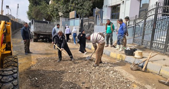 محافظ الجيزة: انتهاء أعمال إصلاح خط المياه الكائن أمام مستشفى التطبيقيين