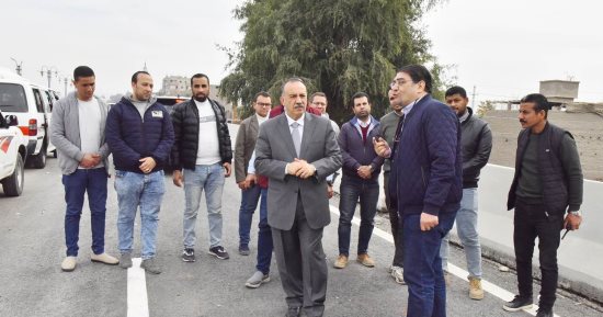 أسيوط تستعد لافتتاح كوبرى منقباد العلوى للربط بين القرى والمراكز.. صور
