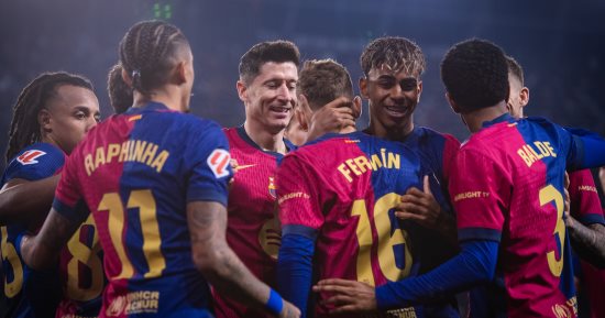 برشلونة ضد رايو فاليكانو.. يامال يقود تشكيل البارسا فى الدورى الإسبانى