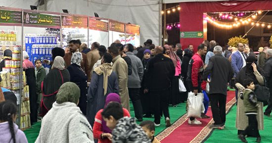 عروض بسعر المصنع فى معرض "أهلاً رمضان" ببورسعيد