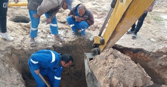 رئيس مياه القناة: الانتهاء من إصلاح كسر المنطقة الصناعية وصيانة محطة عين غصين