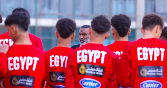 تعادل منتخب مصر للناشئين مع جنوب أفريقيا 3 / 3 فى الشوط الأول