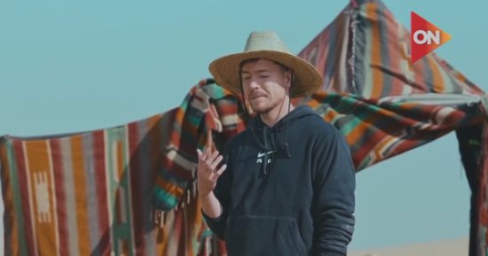 التلفزيون هذا المساء.. اليوتيوبر العالمي "mr.beast" عن رؤيته للأهرامات أول مرة: "أمر جنوني"