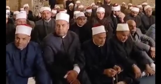 أجواء ليلة النصف من شعبان من مسجد مصر الكبير بالعاصمة الإدارية.. فيديو