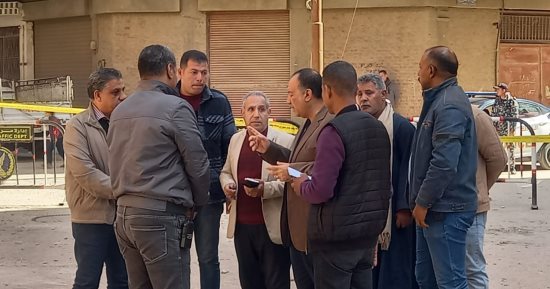 محافظ أسيوط يتفقد انهيار أجزاء حوائط من برج مخالف تحت الإنشاء بمنطقة المعلمين