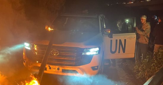 إصابة قائد باليونيفيل فى هجوم على قافلة للأمم المتحدة فى بيروت