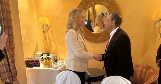 وزير الخارجية والهجرة يلتقى نظيرته الأيسلندية على هامش مؤتمر ميونخ